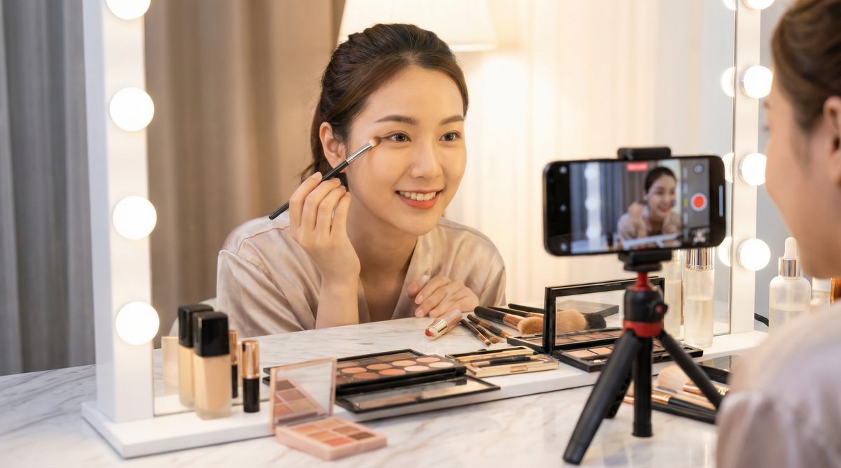 糖心vlog美妆视频教程